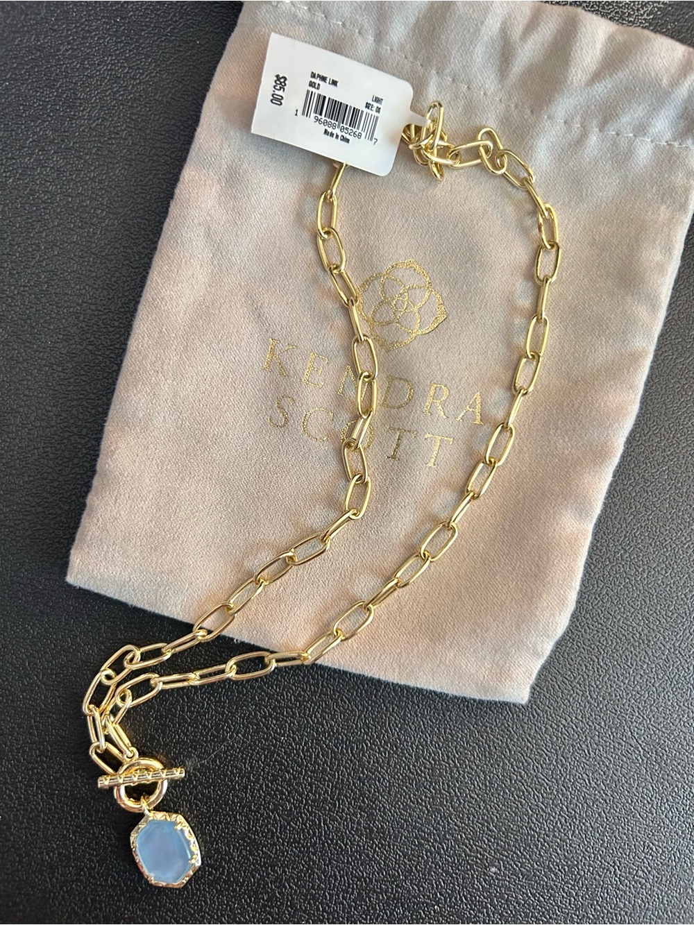 Kendra Scott Daphne Convertible Gold Link and Chain Necklace